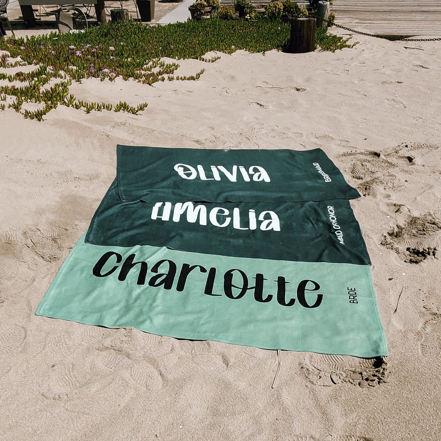 Bride & Bridesmaids Beach Towels