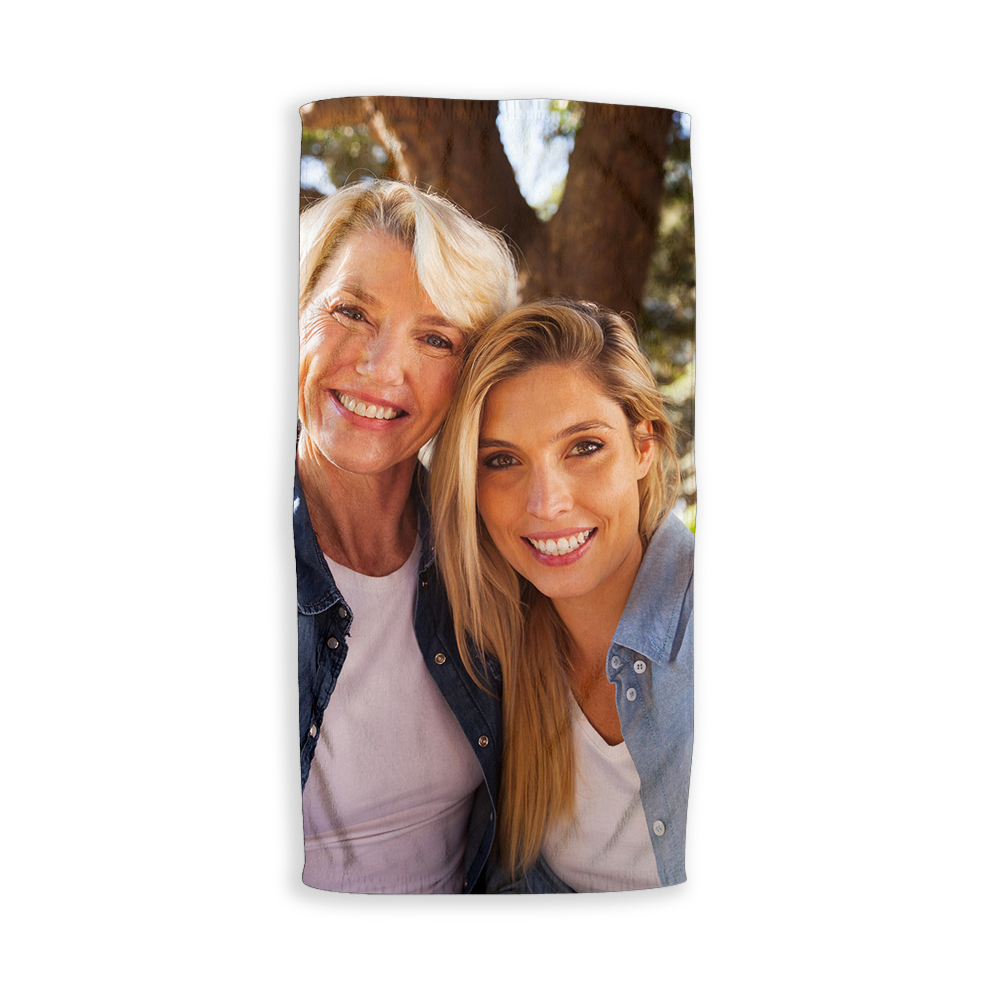 Personalized Picture Image Beach Towel