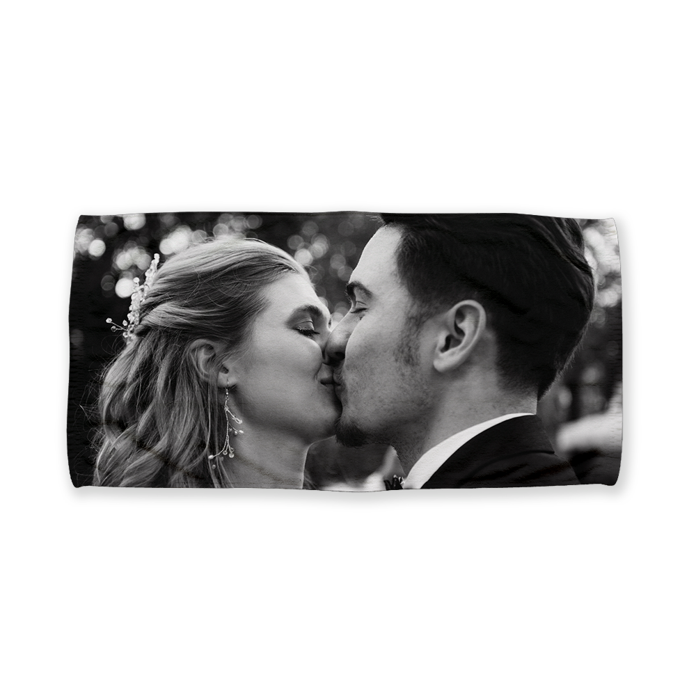 Personalized Picture Image Beach Towel