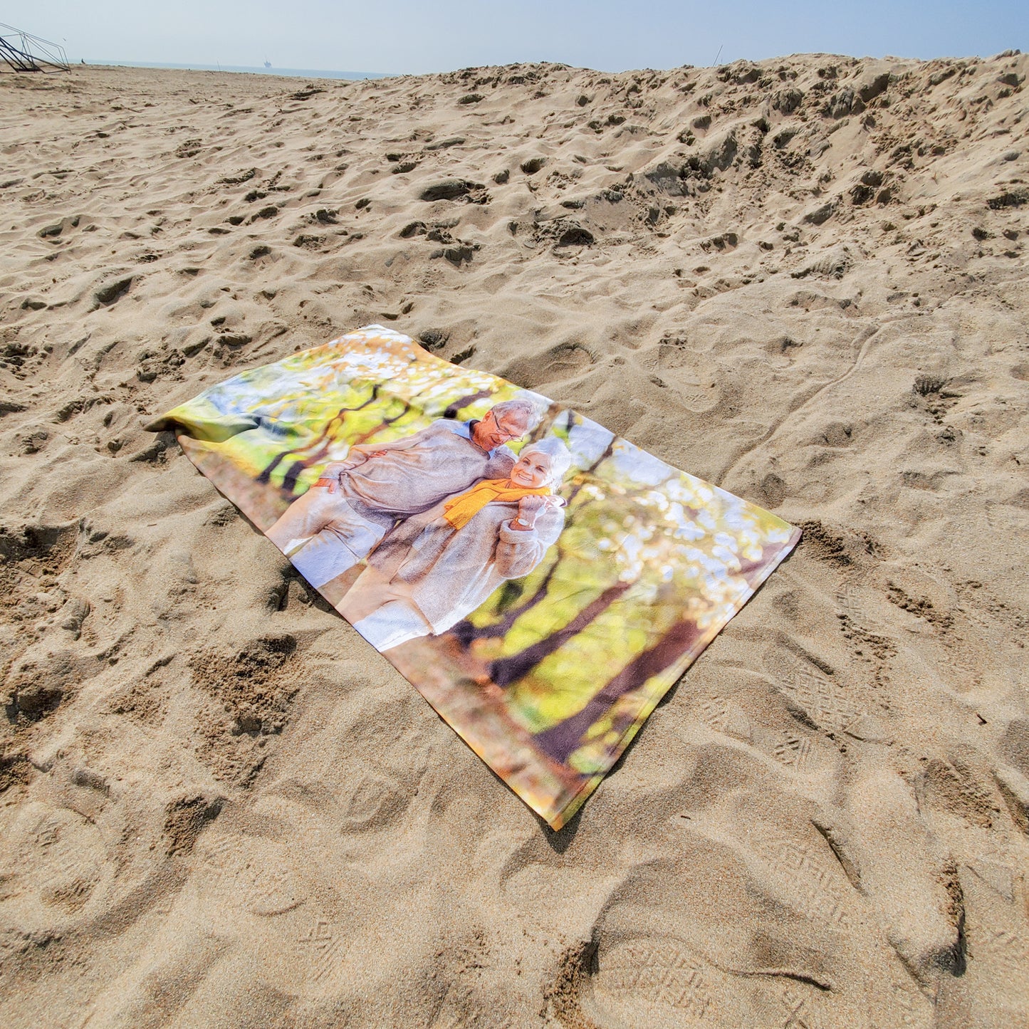 Personalized Picture Image Beach Towel