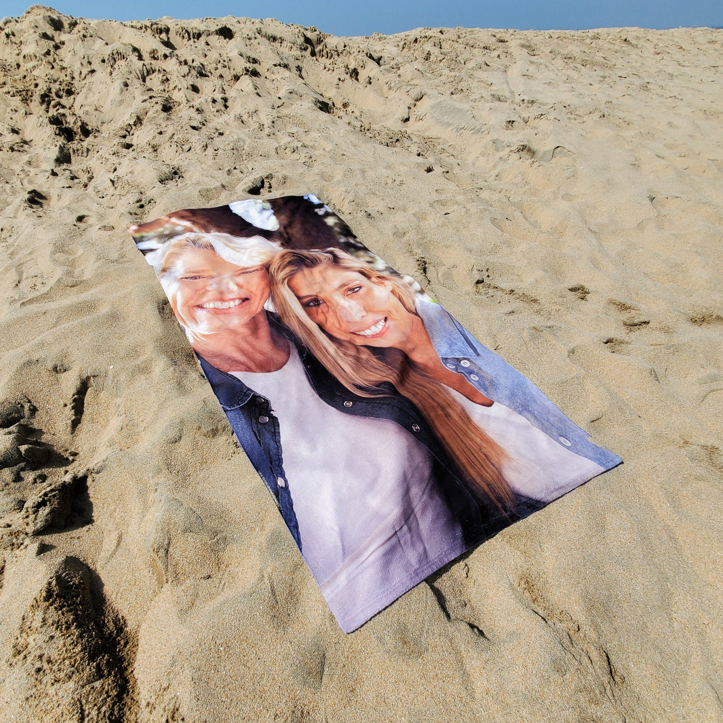 Personalized Picture Image Beach Towel